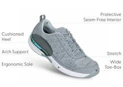 OrthoFeet Sneakers<Lava - Gray