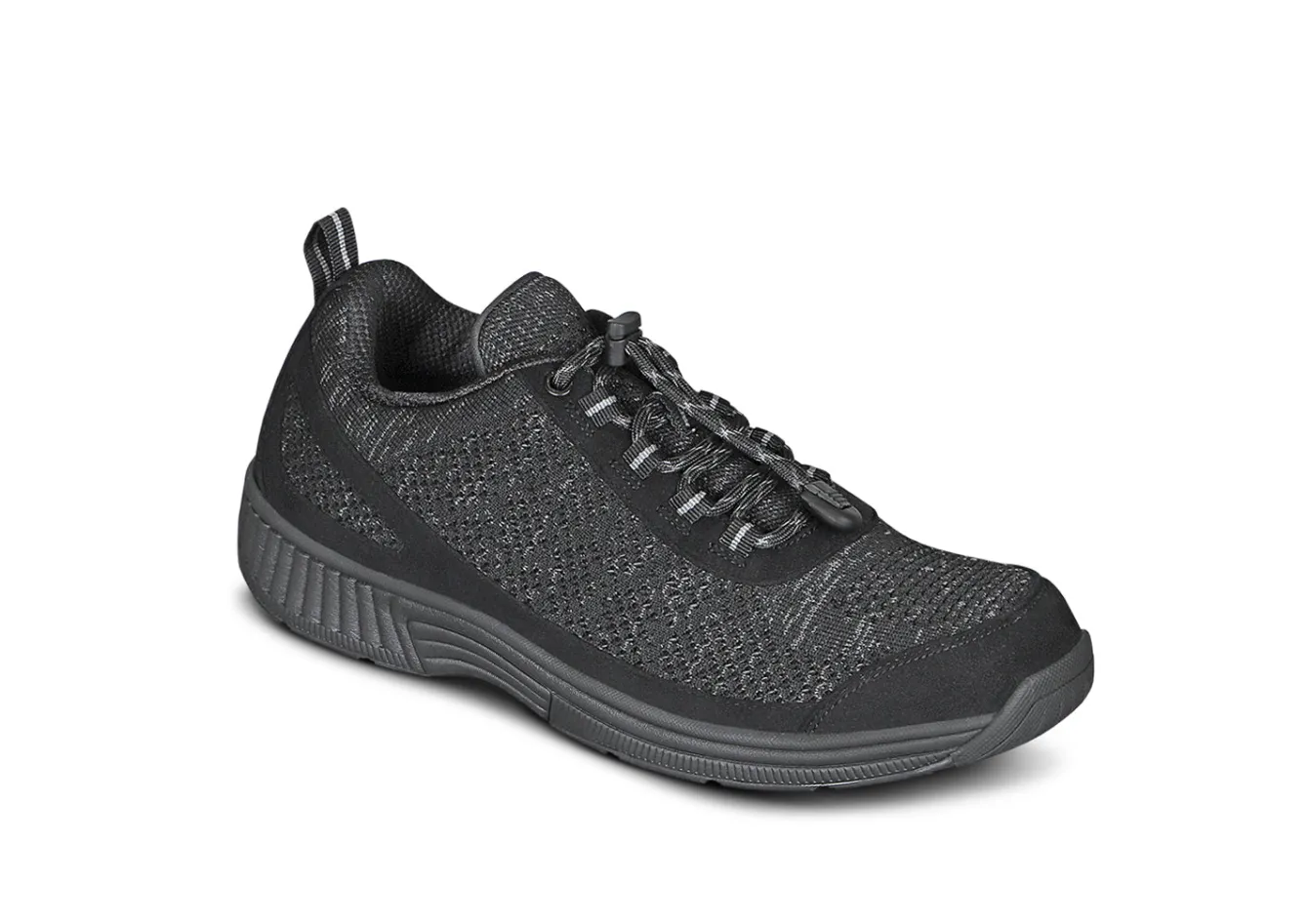 OrthoFeet Sneakers<Lava No-Tie - Black