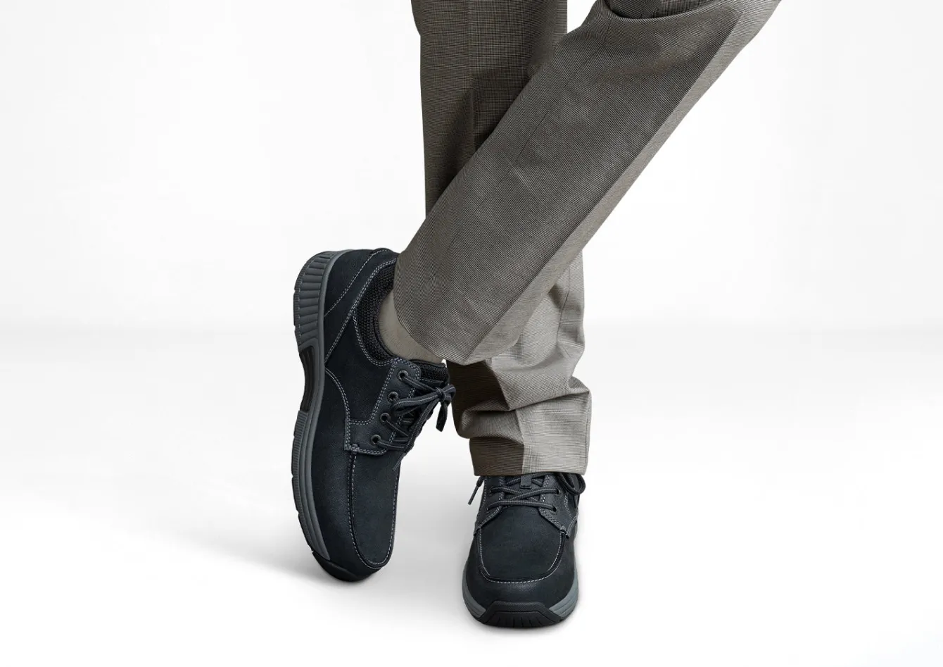 OrthoFeet Casual Shoes<Leo - Black