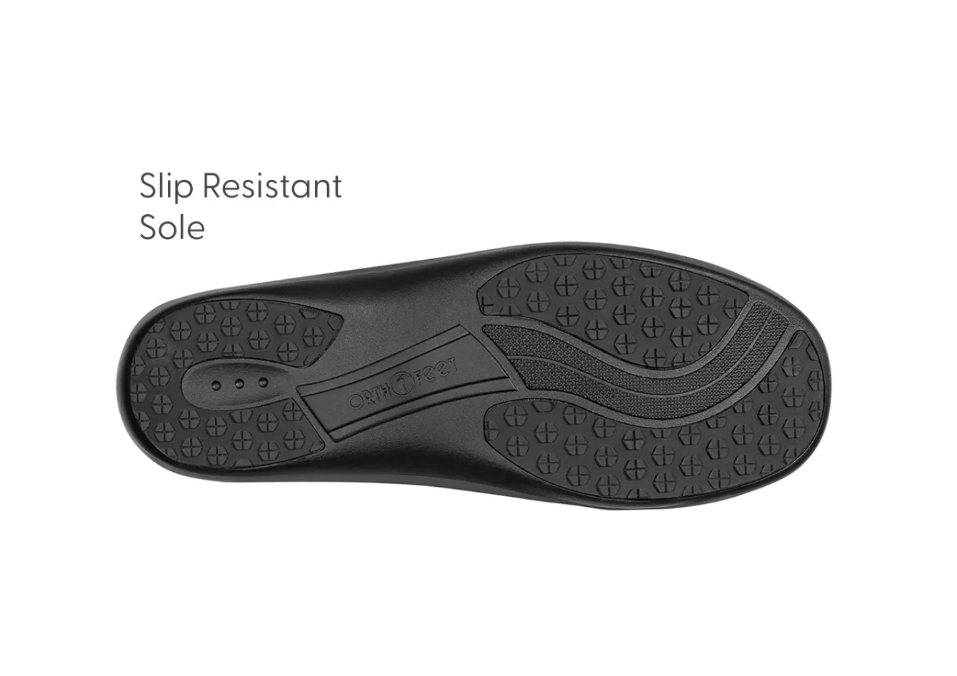 OrthoFeet Slippers|Casual Shoes<Lorin Hands-Free - Black
