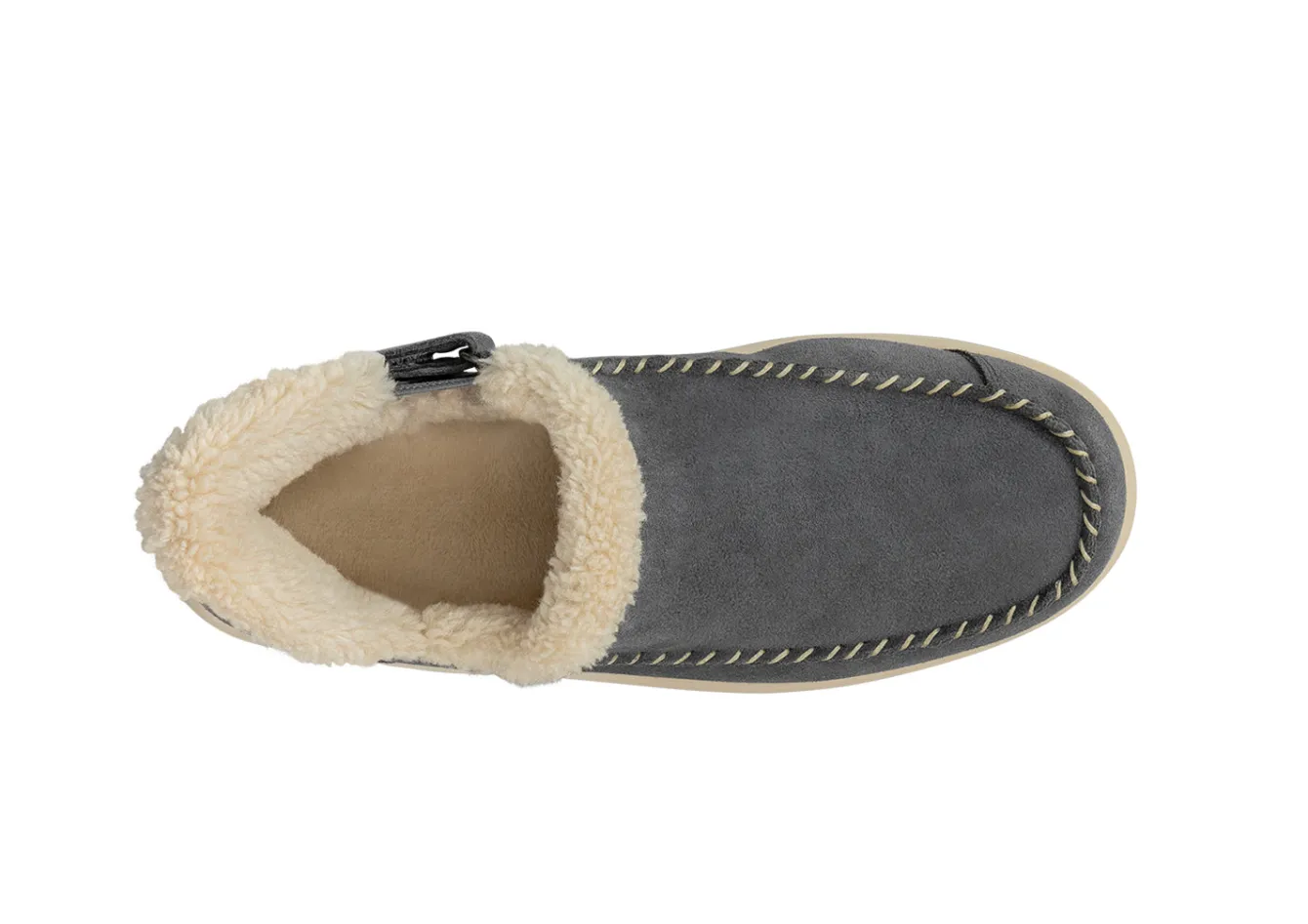 OrthoFeet Slippers|Casual Shoes<Lorin Hands-Free - Gray