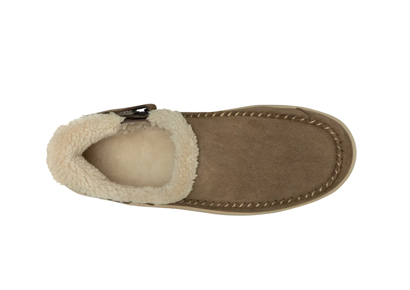 OrthoFeet Slippers|Casual Shoes<Lorin Hands-Free - Light Brown