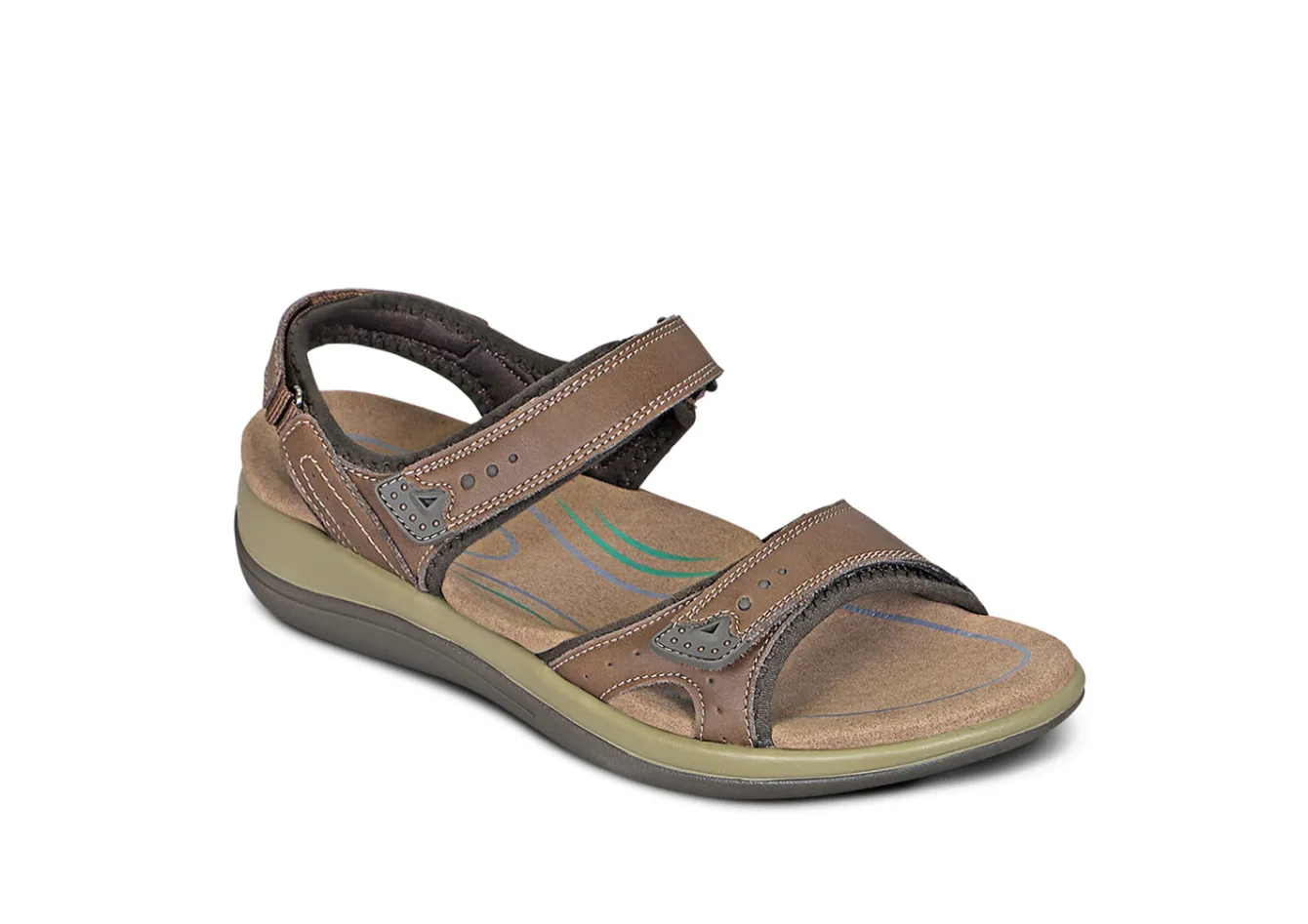 OrthoFeet Sandals<Malibu - Brown