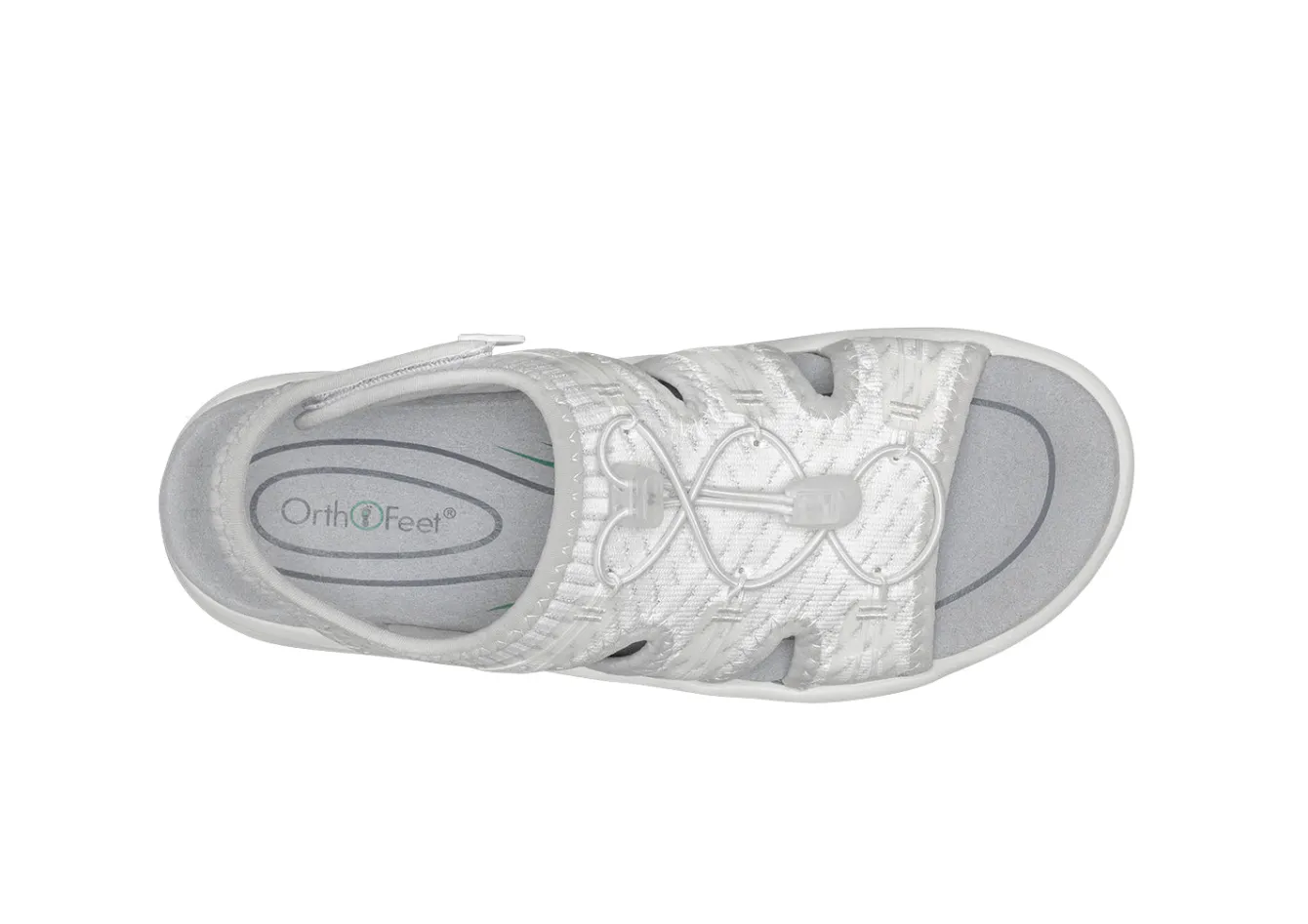 OrthoFeet Sandals<Maui - White/Gray
