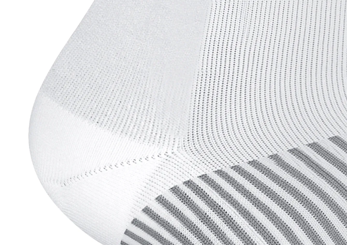 OrthoFeet Compression Socks<Mid-Calf Compression Socks - 18-25 mmHg - White