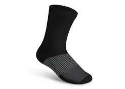 OrthoFeet Compression Socks<Mid-Calf Compression Socks - 18-25 mmHg - Black
