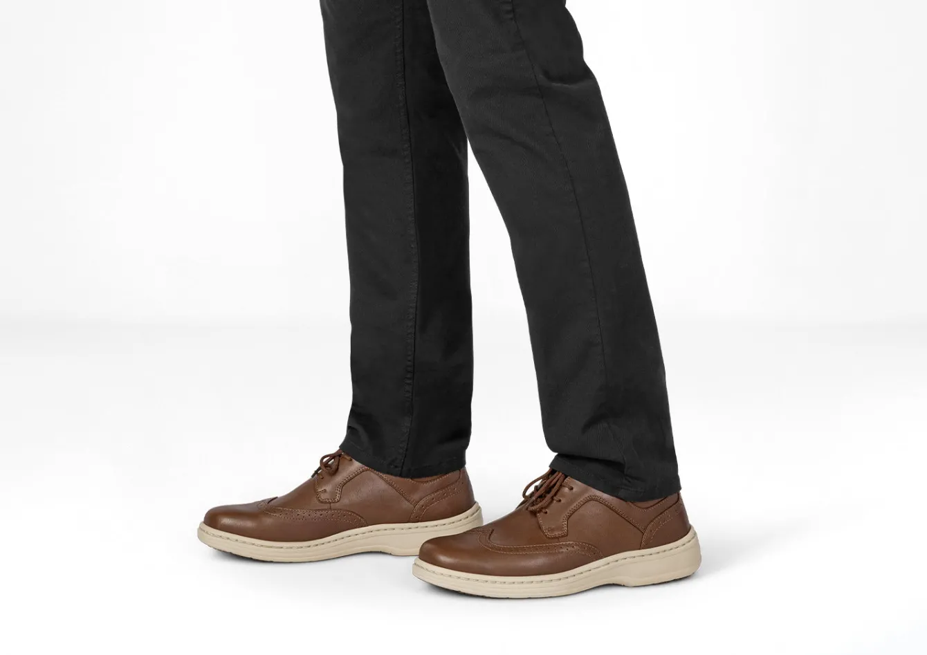 OrthoFeet Casual Shoes|Dress Shoes<Moreno - Brown