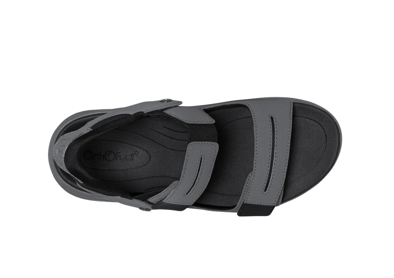 OrthoFeet Sandals<Neptune Hands Free - Gray