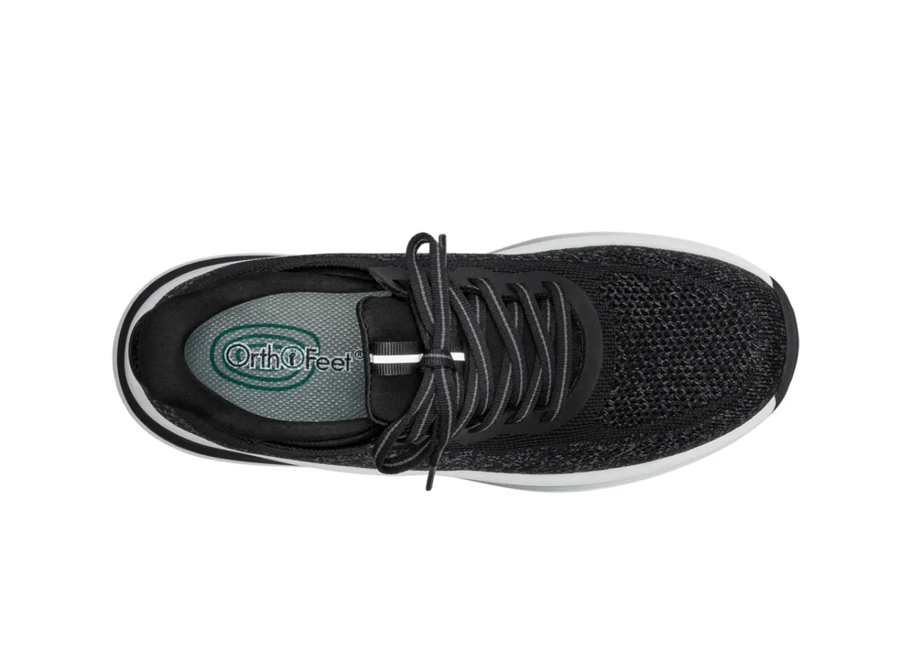 OrthoFeet Sneakers|Athletic Sneakers<Nira Hands-Free - Black