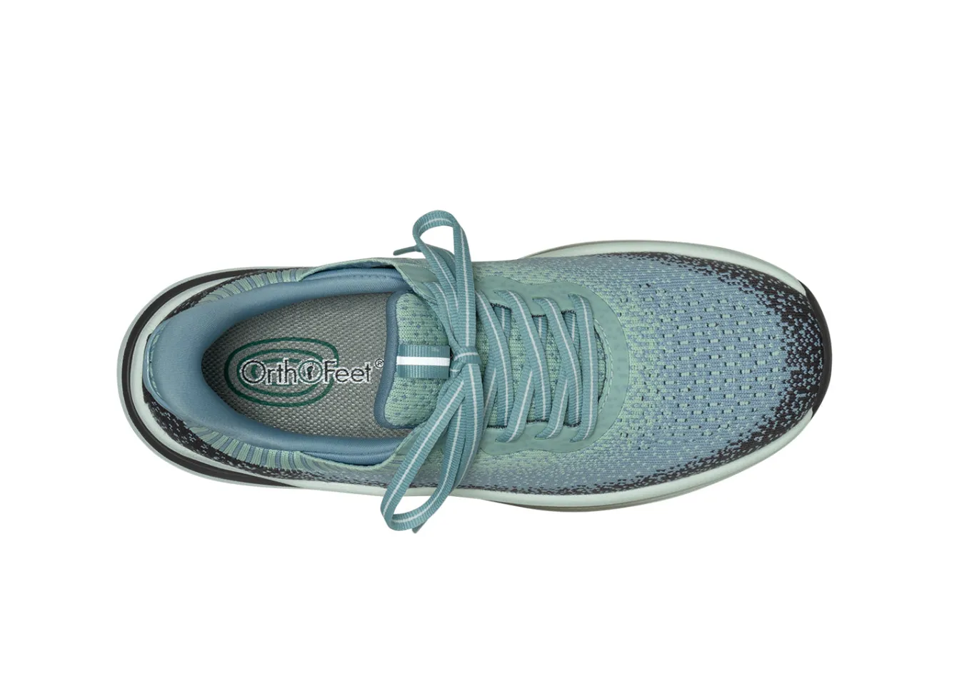 OrthoFeet Sneakers|Athletic Sneakers<Nira Hands-Free - Green/Blue
