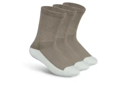 OrthoFeet Diabetic Socks<Padded Sole Diabetic Socks - Brown