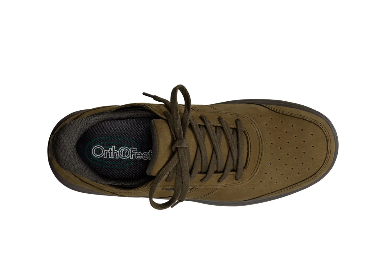 OrthoFeet Sneakers|Casual Shoes<Pierre Hands-Free - Chocolate