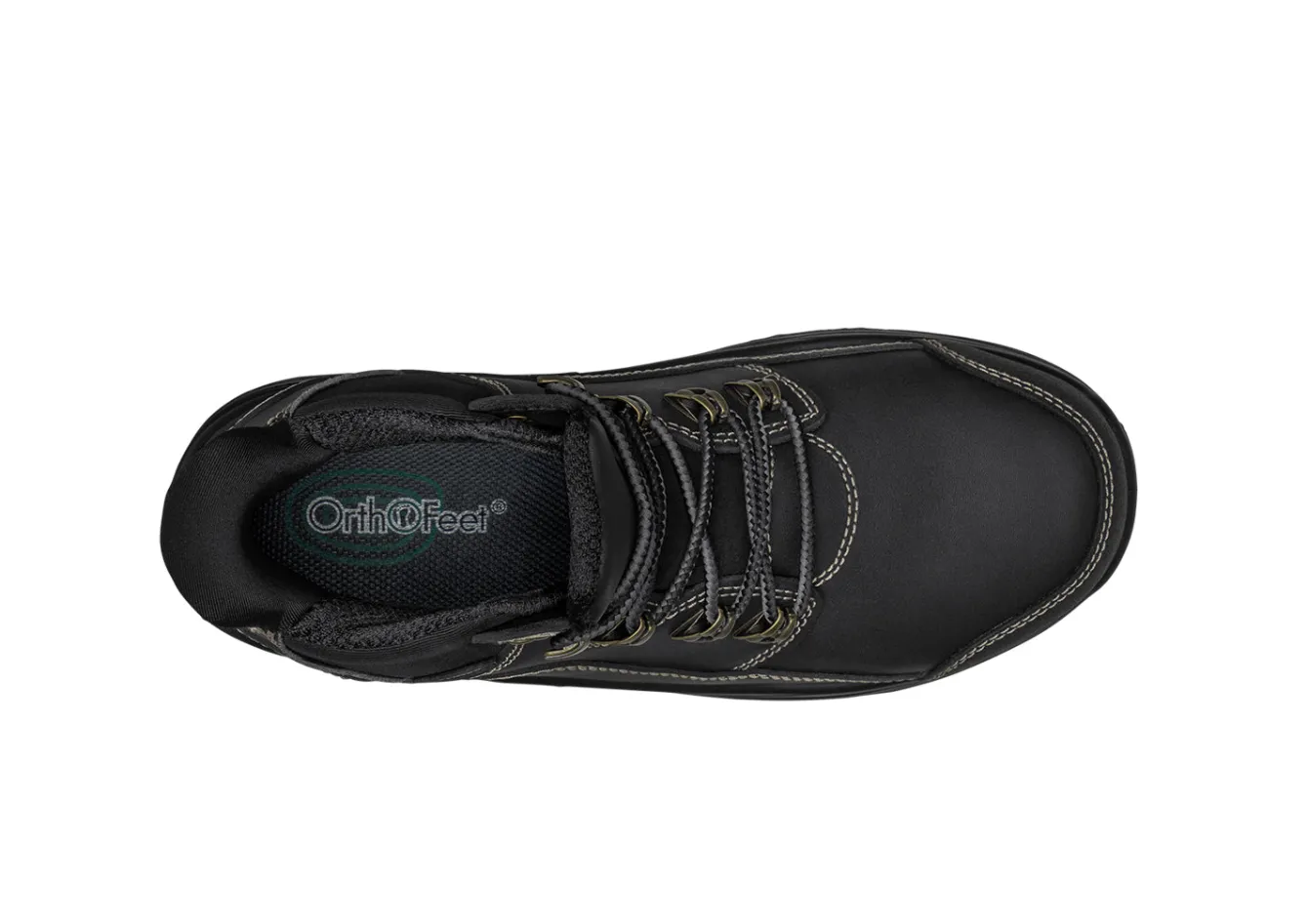 OrthoFeet Boots|Hands-Free Shoes<Quartz Hands-Free Work Boots - Black