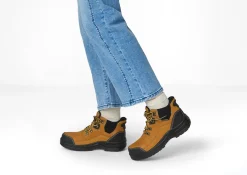 OrthoFeet Boots|Hands-Free Shoes<Quartz Hands-Free Work Boots - Wheat