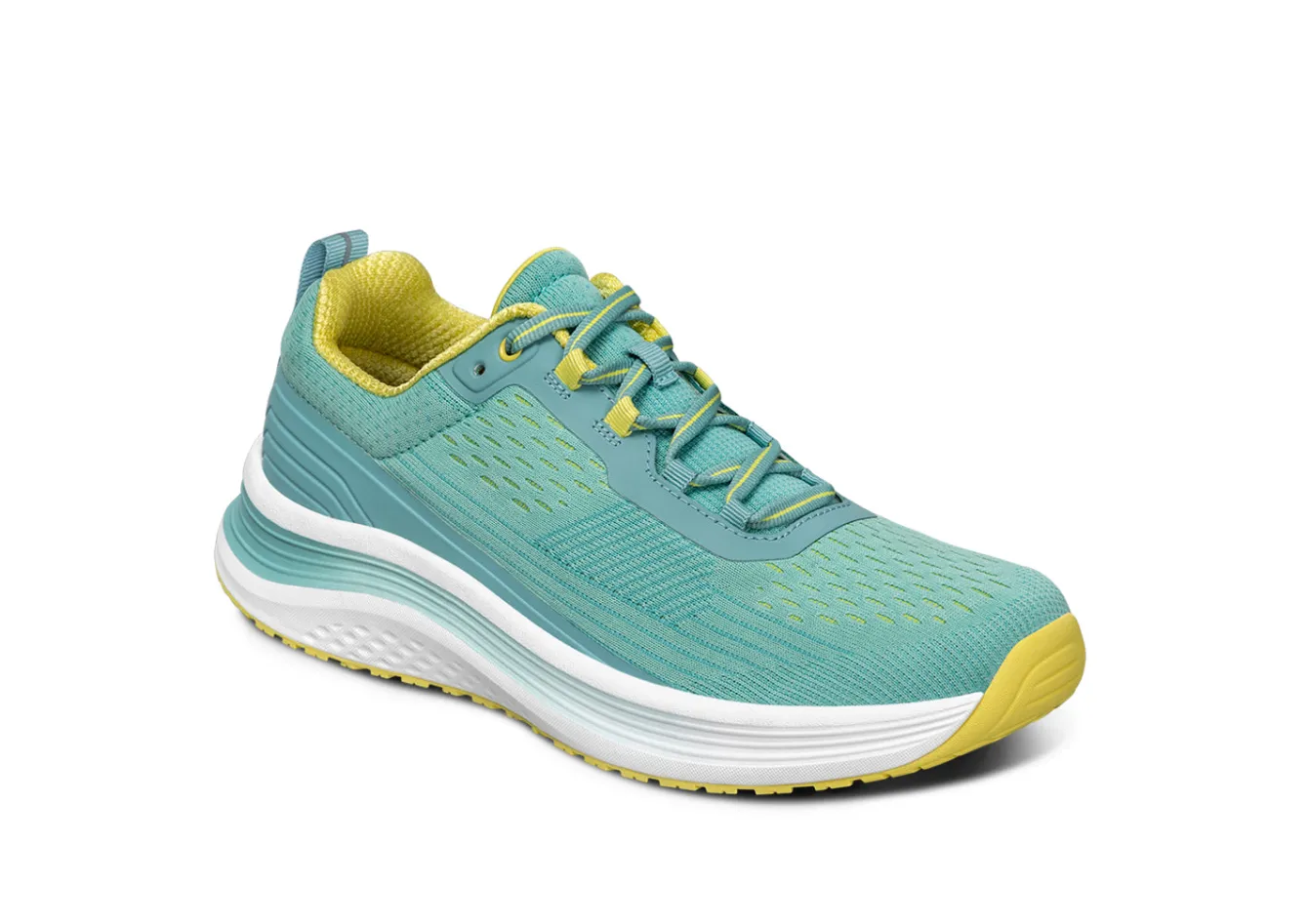 OrthoFeet Sneakers|Athletic Sneakers<Relay - Turquoise Yellow