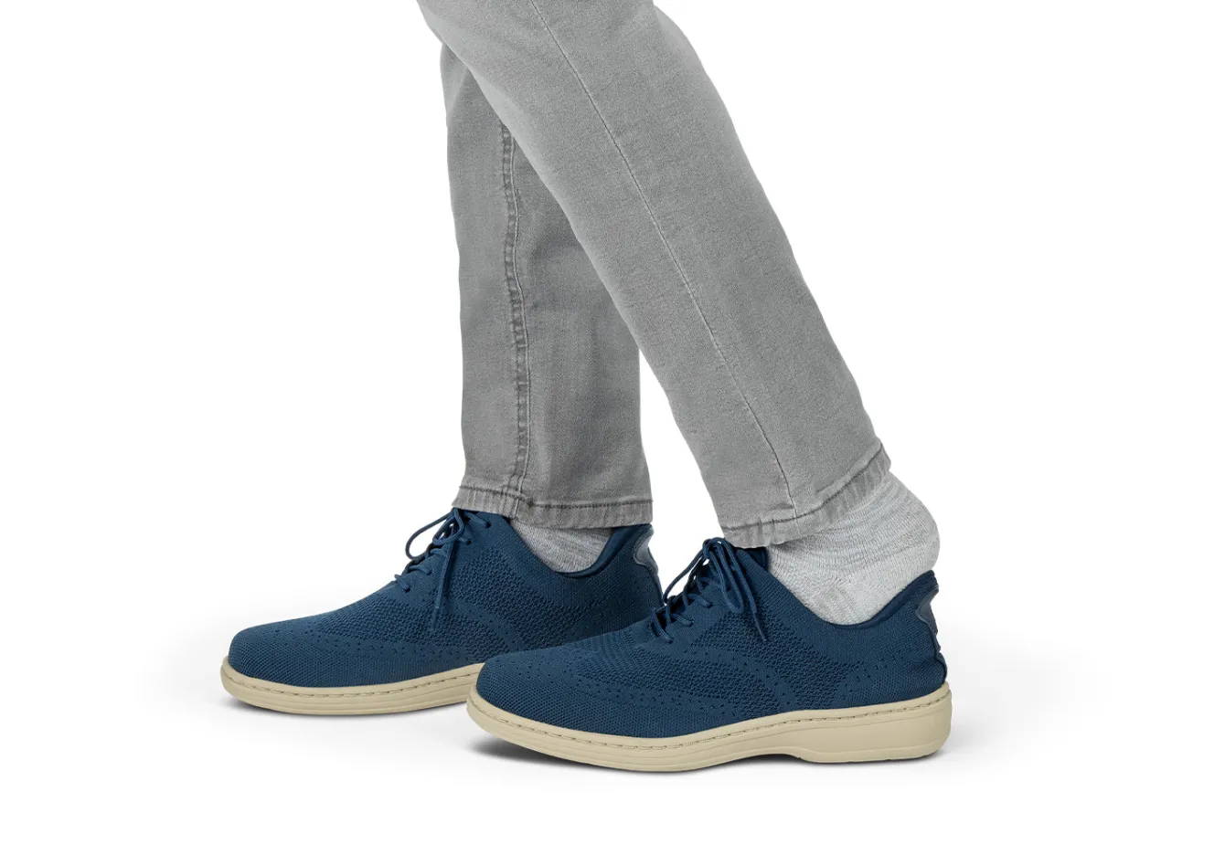 OrthoFeet Casual Shoes|Hands-Free Shoes<Rex Hands-Free - Blue