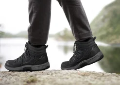 OrthoFeet Boots|Hiking Boots<Ridgewood Waterproof - Black