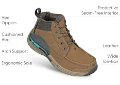 OrthoFeet Boots<Ryder - Brown