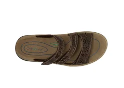 OrthoFeet Sandals<Sahara - Brown Snake