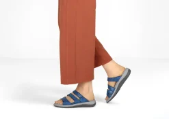 OrthoFeet Sandals<Sahara - Indigo Blue