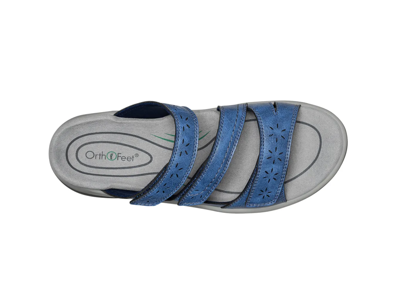 OrthoFeet Sandals<Sahara - Indigo Blue