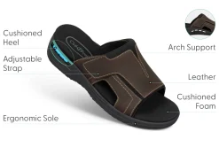 OrthoFeet Sandals<Sarasota - Brown