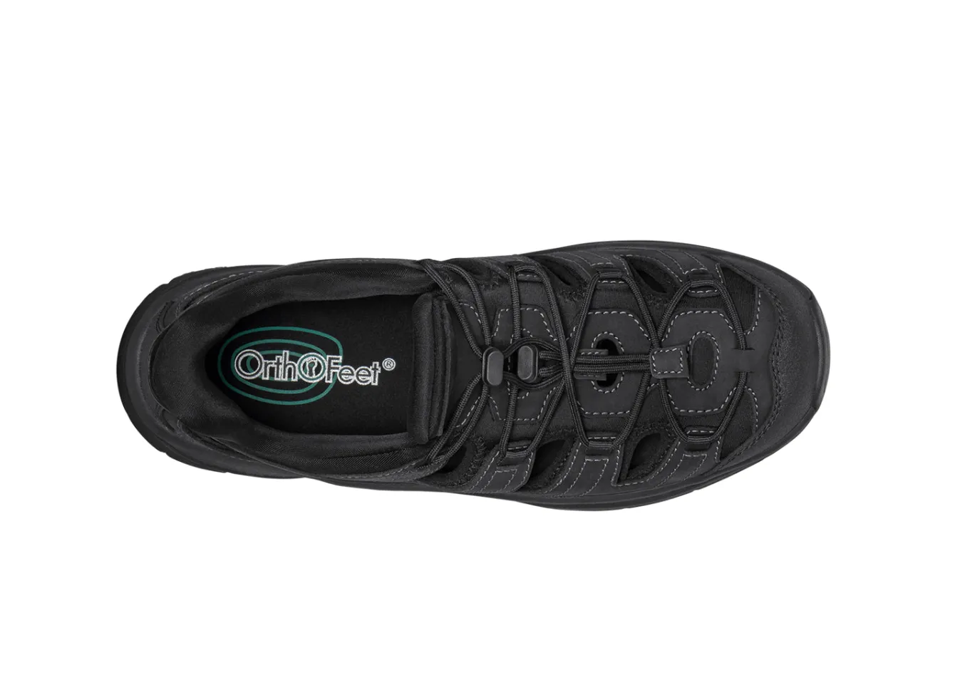 OrthoFeet Sandals|Hands-Free Shoes<Saturn Hands-Free - Black