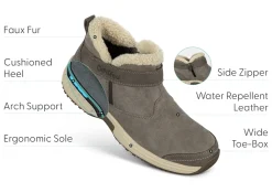 OrthoFeet Boots<Siena - Taupe