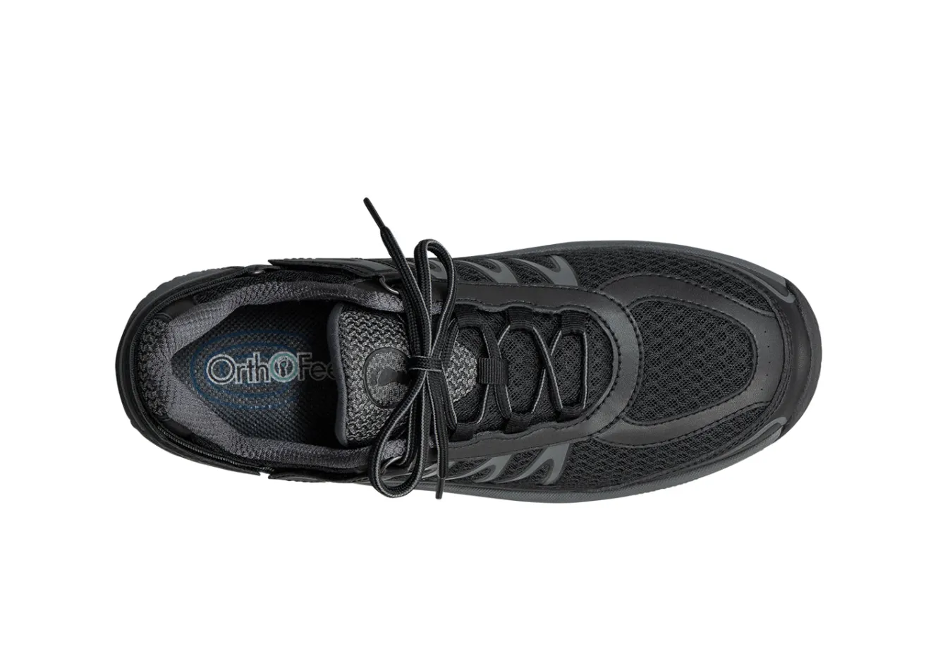 OrthoFeet Sneakers<Sprint Tie-Less - Black