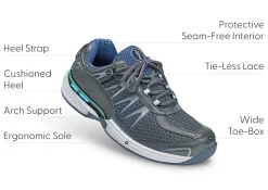 OrthoFeet Sneakers<Sprint Tie-Less - Gray