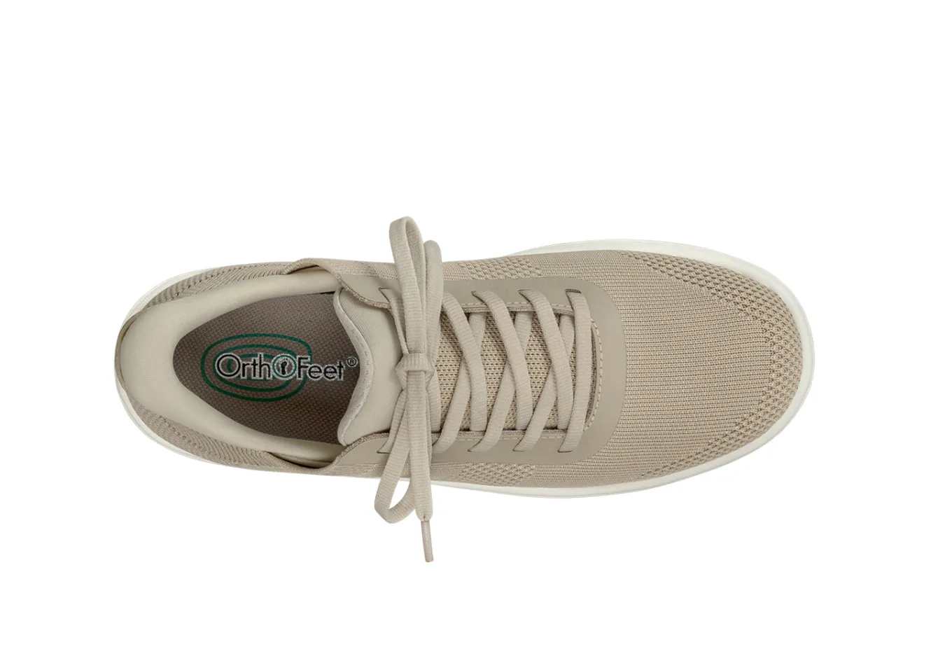 OrthoFeet Sneakers|Casual Shoes<Wander Hands-Free Knit - Beige