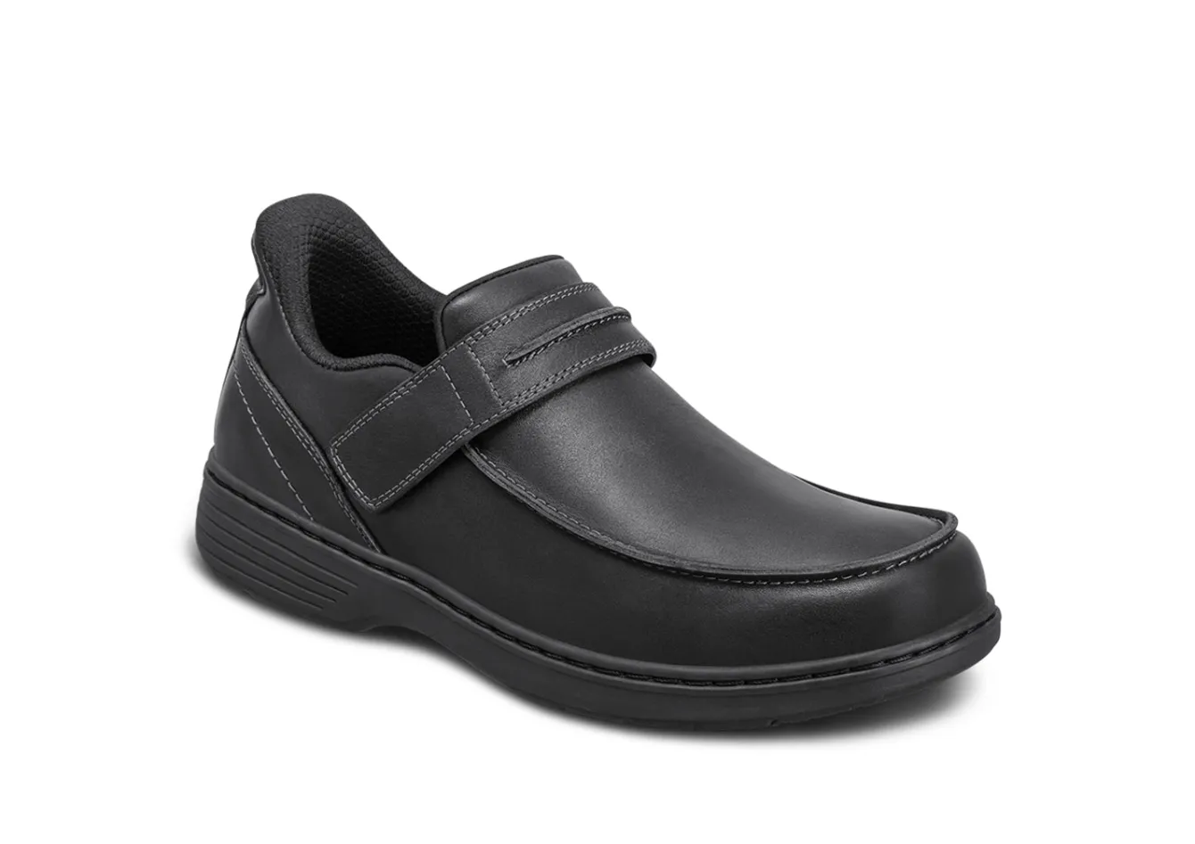 OrthoFeet Casual Shoes|Hands-Free Shoes<Xavier Hands-Free - Black