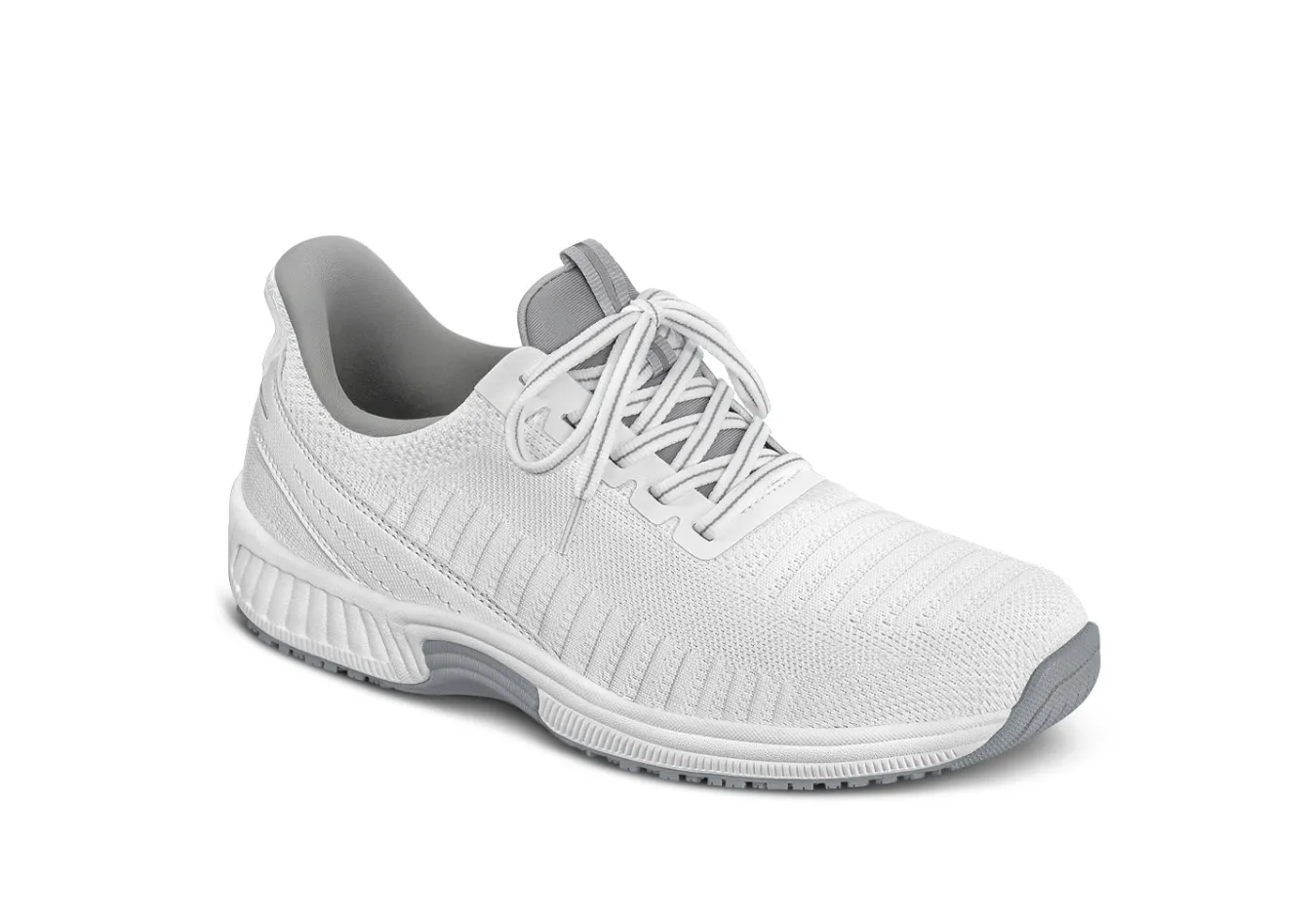 OrthoFeet Sneakers|Hands-Free Shoes<Yari Hands-Free - White